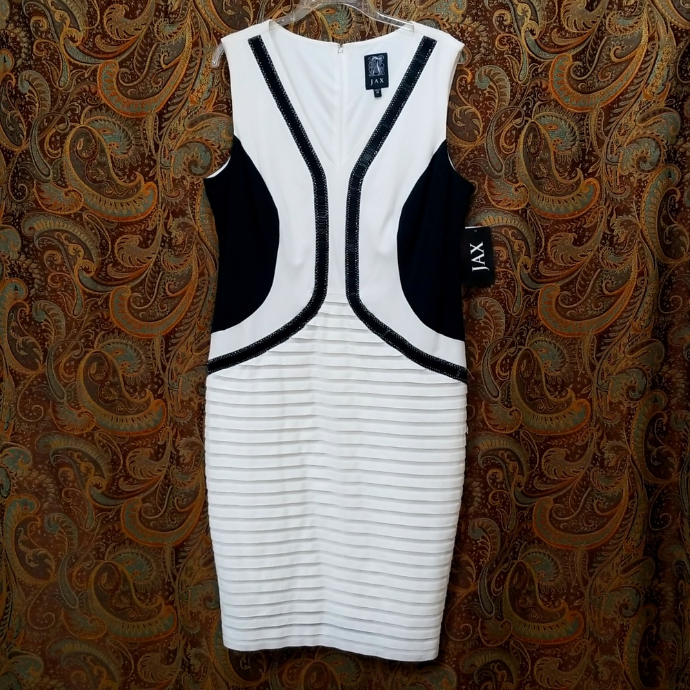 Black & White Cocktail Dress